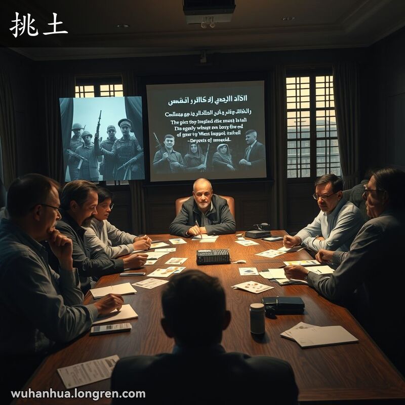 一群朋友在传统武汉房间内打牌，一位女性临时代替离开的玩家继续游戏，背景有红灯笼和书法卷轴
